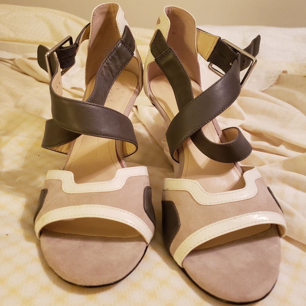 Calvin Klein Suede Heels